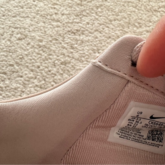 Nike AirForce Ones Women size 6 color nude - Picture 5 of 5